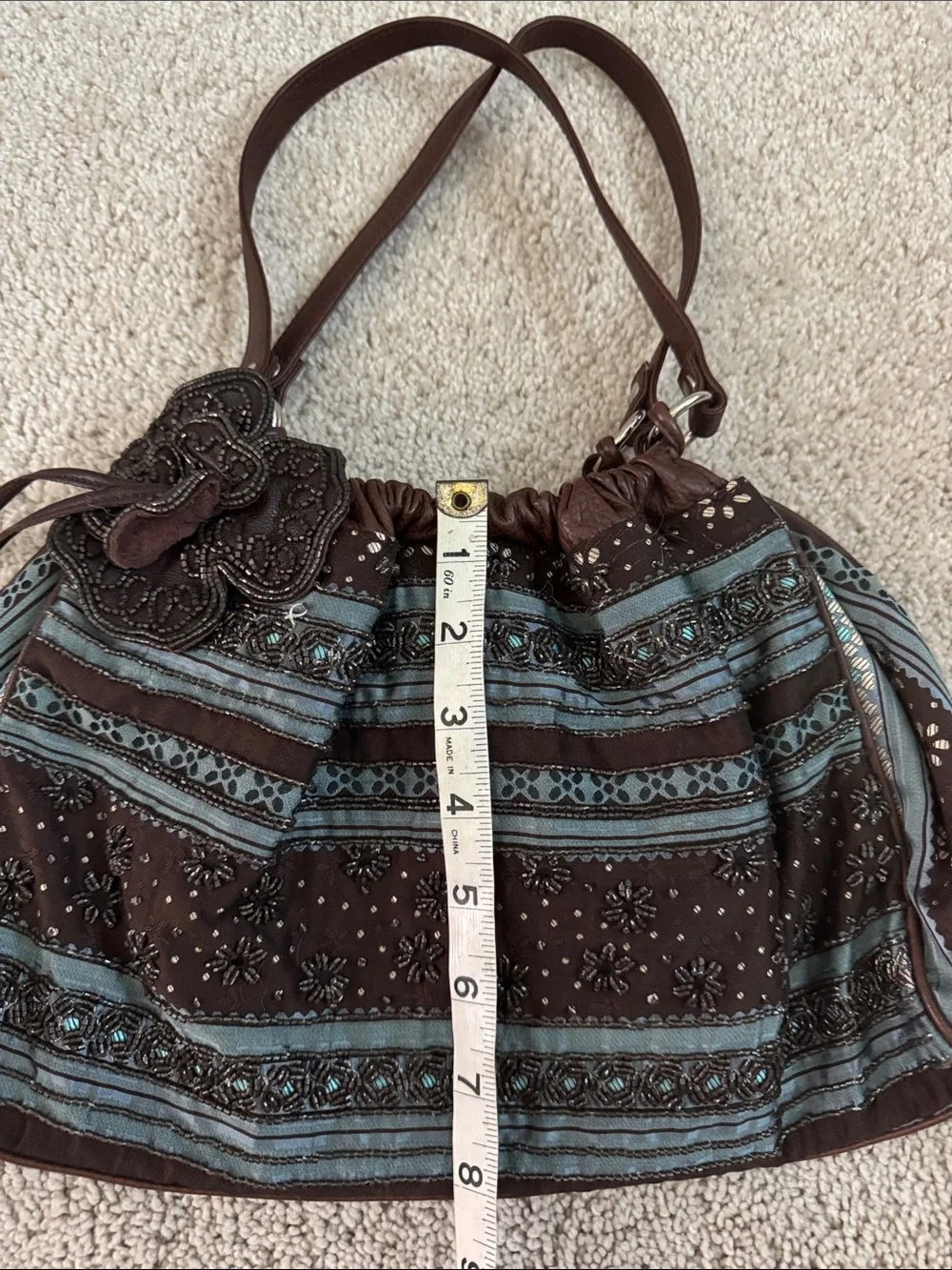 Isabella Fiore embellished satchel - NWOT